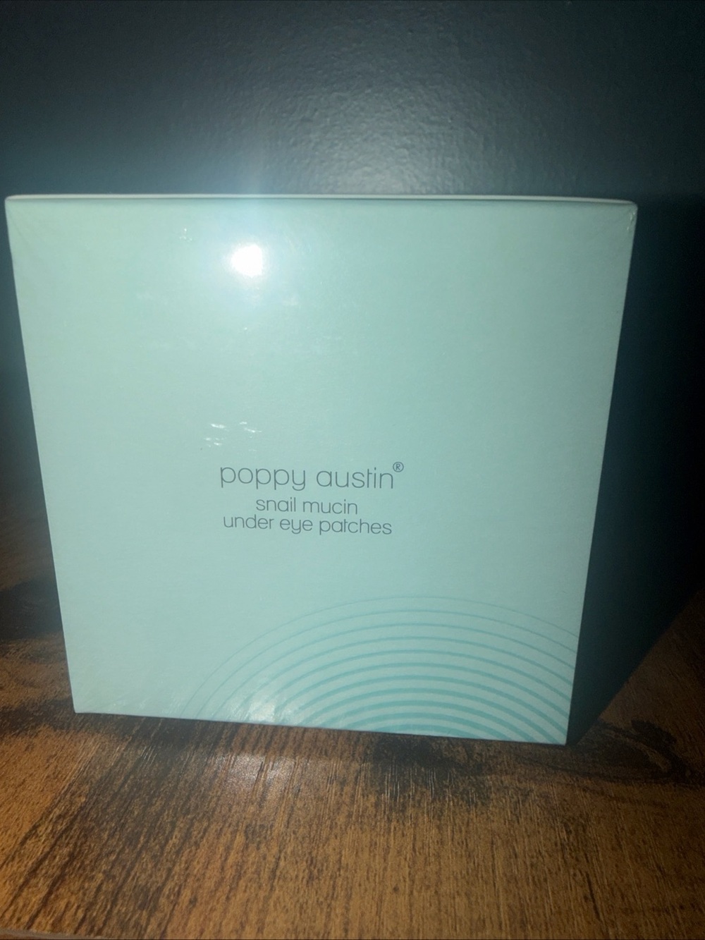 Poppy Austin Snail Mucin Under Eye Patches - 30 sets - New -Sealed in Box